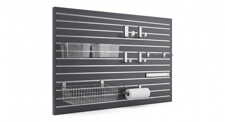 Slatwall Hooks, Bins & Baskets