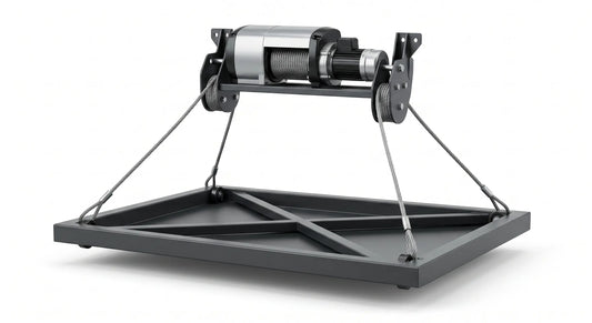 Motorized Smart Attic Storage Lift System